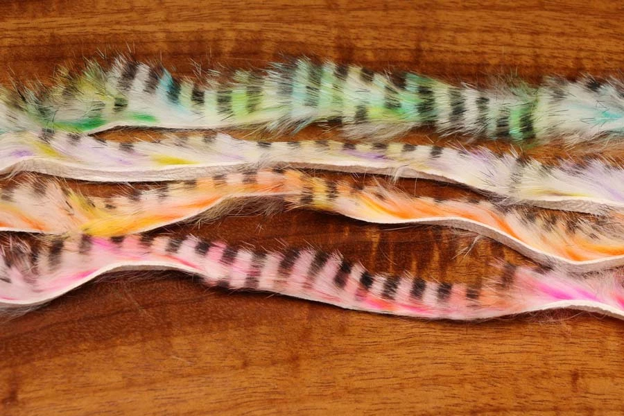 Hareline Black Barred Groovy Bunny - Funky Fly Tying 3 Hareline Black Barred Groovy Bunny - Funky Fly Tying