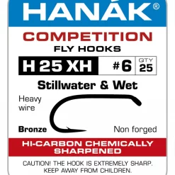 Hanak H25X Stillwater And Wet Hook - Funky Fly Tying