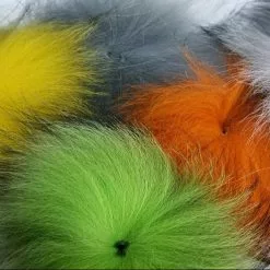 Nature's Spirit Arctic Fisherman Mutation Fox Fur Patch - Funky Fly Tying -Eyes & Dumbbells Sales Store mutation fox 1