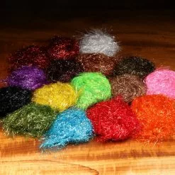 Hareline Polar Flash Reflector Chenille - Funky Fly Tying 5 Hareline Polar Flash Reflector Chenille - Funky Fly Tying -Eyes & Dumbbells Sales Store prc 1