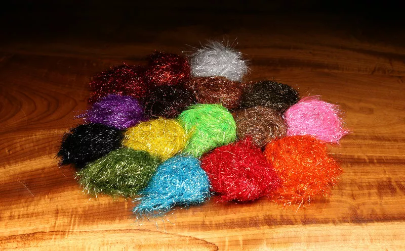 Hareline Polar Flash Reflector Chenille - Funky Fly Tying 4 Hareline Polar Flash Reflector Chenille - Funky Fly Tying - Image 2