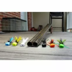 Fish Skull Flymen Surface Seducer Double Barrel Popper Bodies - Funky Fly Tying -Eyes & Dumbbells Sales Store shotgun DB group 2 1