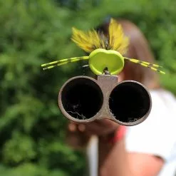 Fish Skull Flymen Surface Seducer Double Barrel Popper Bodies - Funky Fly Tying -Eyes & Dumbbells Sales Store shotgun DB outlaw3 1